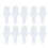 10 Pcs Silicone Enema Nozzle Tips 8mm Inner Diameter Washable 15
