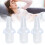 10 Pcs Silicone Enema Nozzle Tips 8mm Inner Diameter Washable 16