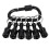 Bit Holder Drill Bit Extension Set,1/4" Hex Shank Aluminum Alloy Screwdriver Bits Holder Drill Bit Holder Tool Kit 5