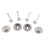Stainless Steel Parking Brake Hardware Kit for 1968-1982 Corvette C3 4