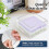 Acrylic Notepad Holder for Desk Organization, Clear Memo Dispenser 4