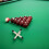 Ensemble de 4 Têtes de Queue de Billard, Support de Queue en Forme de Croix avec Embouts en Caoutchouc Antidérapants 2