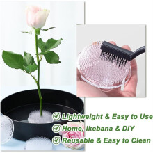Set di Eleganti Portafiori - Inserto per Vaso Minimalista per Centrotavola, Ikebana, Fai da Te e Principianti