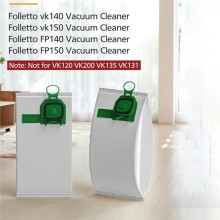 For Kobold VK140 VK150 Vacuum Cleaner Dust Bag Spare Parts Non-Woven Dust Bag 20PCS