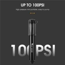 WEST BIKING 100Psi  Fahrradpumpe Handluftpumpe Reifenaufblaser Schrader Presta Ventil MTB Straßenradpumpe