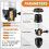 E26 Light Socket Lamp Socket Replacement with  Off  Lamp Parts with Shade  for Table Floor Light Repair Kit 2