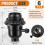 E26 Light Socket Lamp Socket Replacement with  Off  Lamp Parts with Shade Ring for Table Floor Light Repair Kit 6