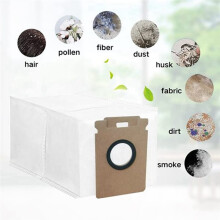 9PCS Replacement Dust Bags for H60 Hub Ultra/H60 Hub Pro/H50 Ultra Automatic Emptying Station Sweeper Parts