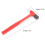 Jewelry Hammer: Durable, Ergonomic Red Handle for Jewelry Making and Processing 8