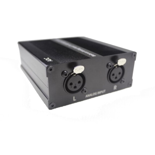 AES/EBU Analog-to-Digital Audio Converter Digital Audio Encoder Balanced Stereo Output 24 Bit 192K 2