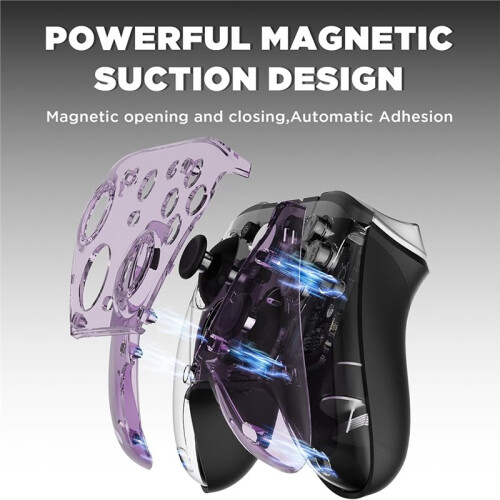 Magnetic Clear Cover for  G7 Pro, Swappable Faceplates for  G7 Pro Game Controller Accessories 2