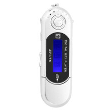 MP3 Player with Earphone 8GB, Portable Music MP3 USB Player with LCD Screen FM Radio for Walking Running