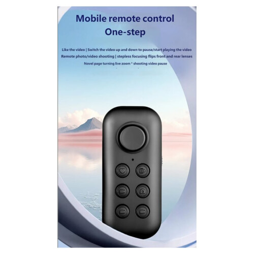 Wireless Remote Control for Video Flipping, Remote Shutter Button for Smartphone/ Remote Photography and Recording 1