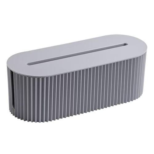 2PC Desktop Plug Board Storage Box Large Power Socket Management Box Living Room Wire Data Cable Collection Box 2