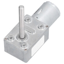 DC-Getriebemotor Wurm Self Locking 12V M6 Gewindegang 50mm Wellenlänge JGY‑370 40 U/min