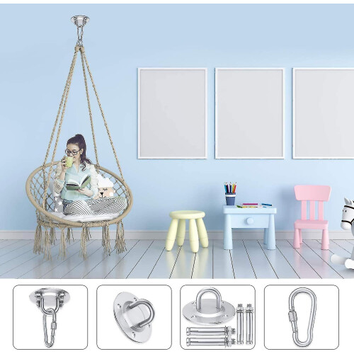 Ceiling Hook Hanging Chair Premium Stainless Steel Bracket 1