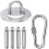 Ceiling Hook Hanging Chair Premium Stainless Steel Bracket 4