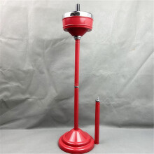 Outdoor Standing Ashtray with Lid 22 Inches Tall, Large Capacity Windproof Floor Ashtray Stand for Patio