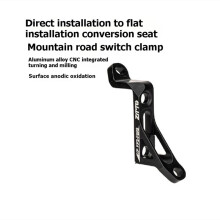 ZTTO Bike Post Mount to Flat Mount Disc Brake Adapter Bicycle Bracket is Pm to Fm Caliper for 180mm Rotor