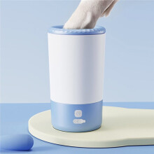 Pet Cleaner Cup Automatic Dog Foot Washer with 360 Rotating Silicone Brush Portable Cleaning Tool for Bathing Grooming
