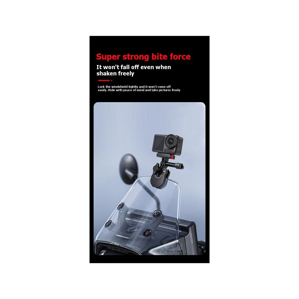 Motorcycle Windshield Clip For / Action / Etc Action Camera Aluminum Alloy Mount Clip 6031379104918