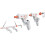 VR Gunstock VR Game Accessories VR Controller Stock Rifle Adapter Shooting Controller Handle for Meta Quest 3 Quest 3S 4