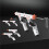 VR Gunstock VR Game Accessories VR Controller Stock Rifle Adapter Shooting Controller Handle for Meta Quest 3 Quest 3S 10