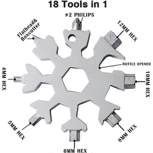 White Snowflake Key Tool 1