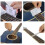 Guitar Tool Kit Set Multi-Functional Guitar Repair Toolbox Guitar Parts Replacement Toolbox Picks String Fixed Buckle 2