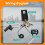 E-Bicycle Three Mode Controller Set 45A 36V 48V 52V Sine Wave Controller UKC1 Display Color Screen E-Bicycle Accessories 3