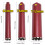 Diamond Core Drill Bit 63/76/112MM for Dry/Wet Concrete Core Drilling, Handheld Tool 63mm 7