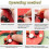 Stepless Circular Cutter (1-25mm) - Rotary Round Cutting Tool with Triangular Blade for DIY Paper,  Materials 6