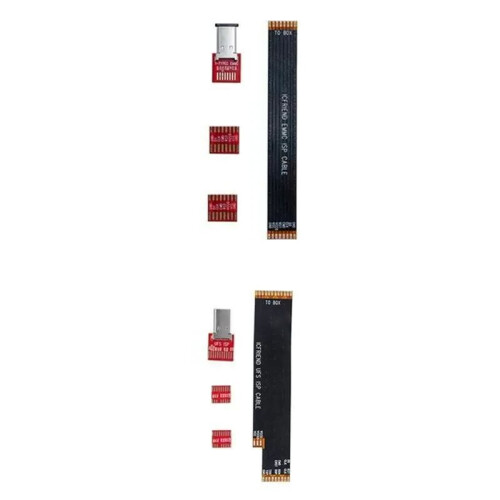 ICFRIEND UFS EMMC ISP CABLE with MIPI ISP ADAPTER MIPI BOX 1