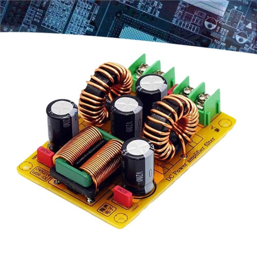 LC EMI Filter Board Low Pass EMC HiFi High Frequency Filter Switching Power Supply Ripple Filtering 20A