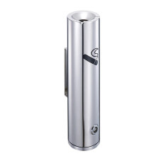 Outdoor Wall Mounted Ashtray Stainless Steel Cigarette Receptacle Weatherproof Bin for Patio Hotel Garden