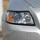 1Pair Car Headlight Lens Cover Headlamp Shell Lampshade for  S40 2007-2012  Light Transparent Replacement Shell 6