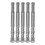 5Pcs Spiral Impact Drill Bits 110mm Cemented Carbide Tip 2