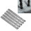 5Pcs Spiral Impact Drill Bits 110mm Cemented Carbide Tip 15