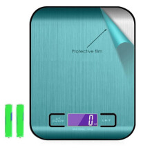 Electronic Kitchen Scale 10kg/1g Accurate White 18x14x1.7cm