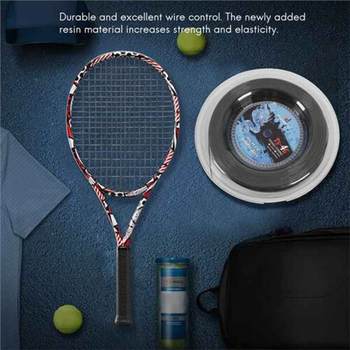 POWERTI Tennis String Polyester Racquet String High Rotation Resistant 2