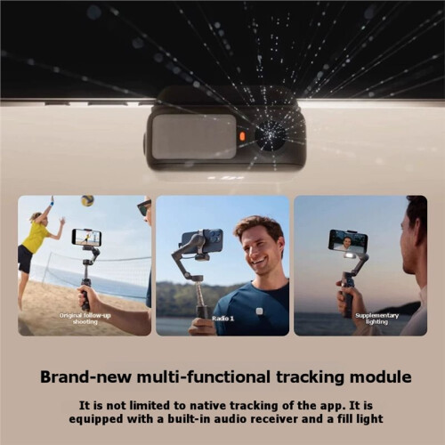 For  Osmo Mobile 7P Gimbal Stabilization Robust 3-Axis Portable Mobile Phone Stabilizer for Phone Charging 2