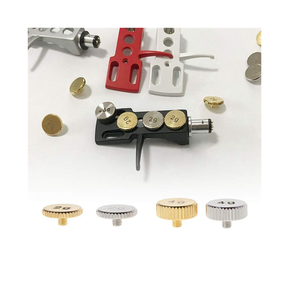 Headshell 2G Shell Weight Turntable Metal Electric Instrument Parts For Sl1200 Sl1210 Mk2 3 5 M5g Stylus Dj, Gold 6031732493536