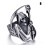 (8) Gothic Skull Sickle Ring for Men 1