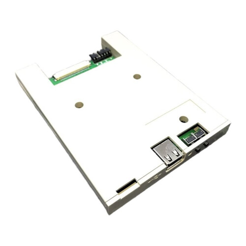 SFR1M44-DU26 1.44MB USB SSD Floppy Drive Emulator Slim USB Reader Floppy Emulator 26-Pin Format-Free USB Flash Drive 1