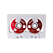 50 Minutes Reel to Reel Blank Cassette Double Sided Metal Reel Sound Hollow Case for Music Speech Retro Audio B