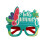 Summer Hawaiian Glasses Tropical Theme Party Decorations Coconut Tree Photo Glasses Frame,F 1