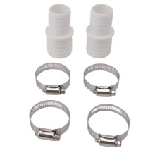 Premium 32mm Pool Hose Adapter with Hose Clamp - Replacement Part