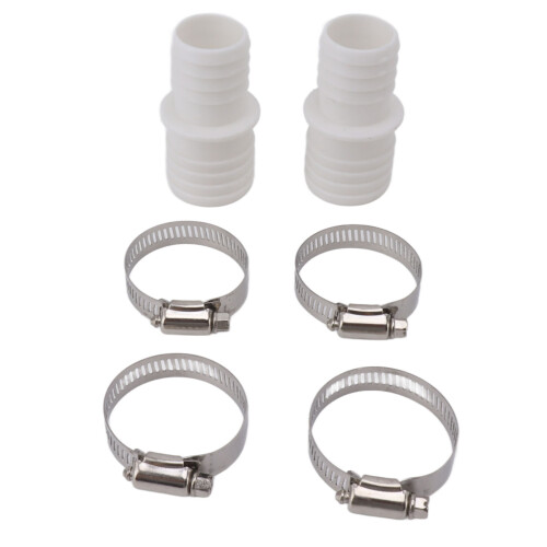 Premium 32mm Pool Hose Adapter with Hose Clamp - Replacement Part