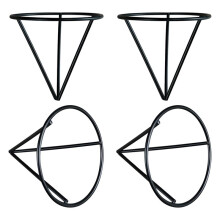 Suporte de Metal para Cultivo de Sementes de Abacate 4 Peças para Suporte de Cultivo de Sementes de Raiz de Copo Largo de 3,15 Polegadas Suporte de