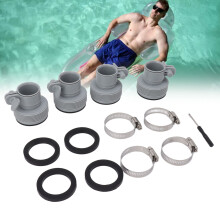 Typ B Schlauchadapter mit Kragen für Intex FIT ARU Pumpen, Kunststoff, 242g